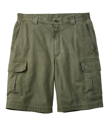 L.L.Bean Men's Tropic-Weight Cargo Shorts, Comfort Waist, 10" Dusty Olive