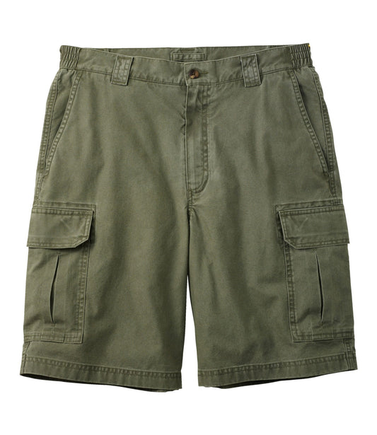 L.L.Bean Men's Tropic-Weight Cargo Shorts, Comfort Waist, 10" Dusty Olive
