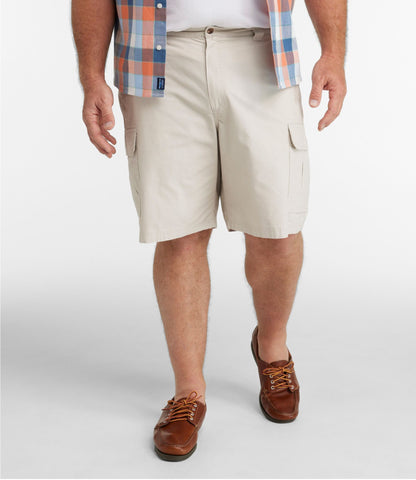 L.L.Bean Men's Tropic-Weight Cargo Shorts, Comfort Waist, 10" Dusty Olive