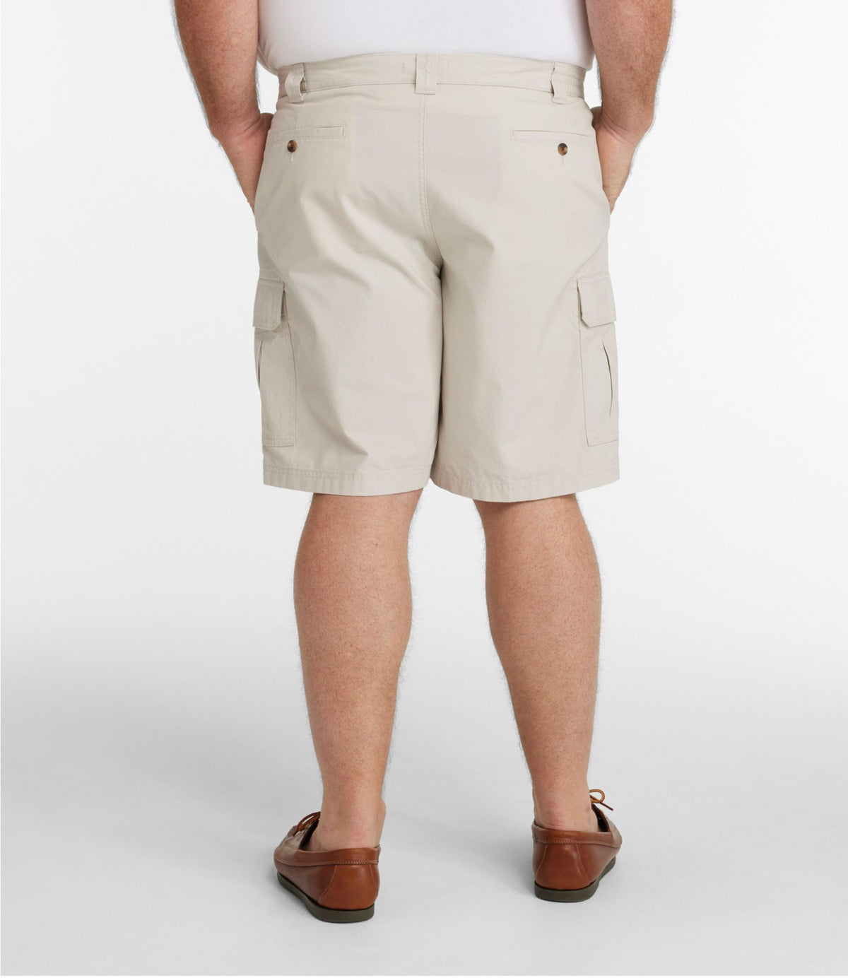 L.L.Bean Men's Tropic-Weight Cargo Shorts, Comfort Waist, 10" Dusty Olive