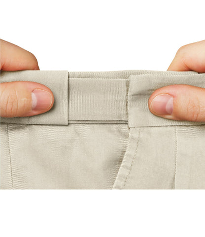 L.L.Bean Men's Wrinkle-Free Double L® Chino Shorts, Natural Fit, Hidden Comfort Waist, 8" Carbon Navy