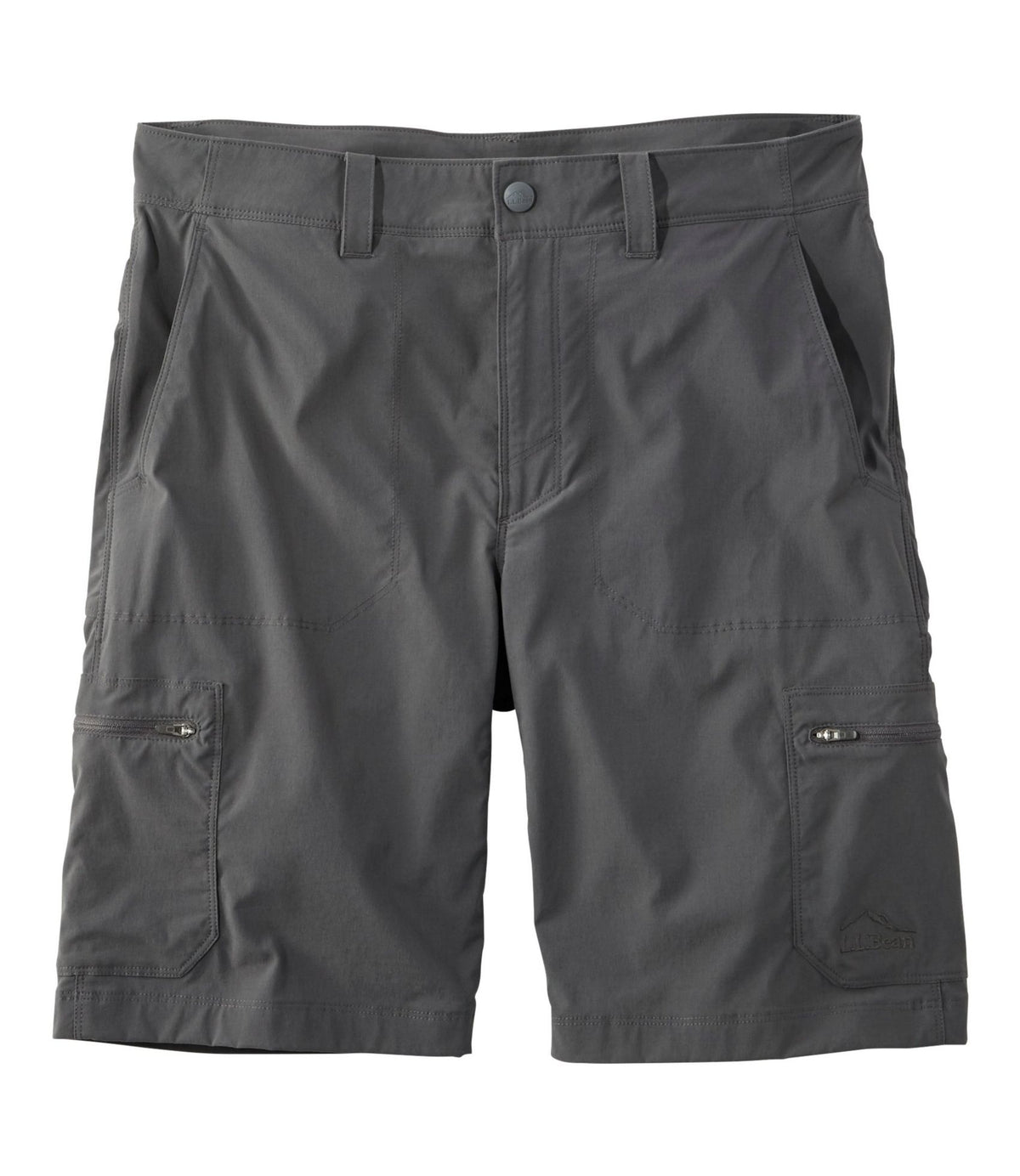 L.L.Bean Men's Cresta Shorts, 10" Alloy Gray