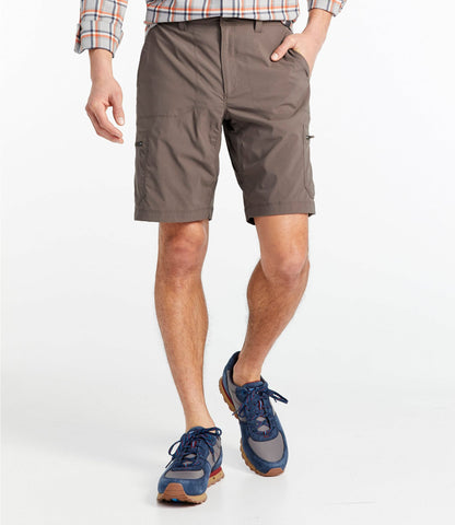 L.L.Bean Men's Cresta Shorts, 10" Alloy Gray