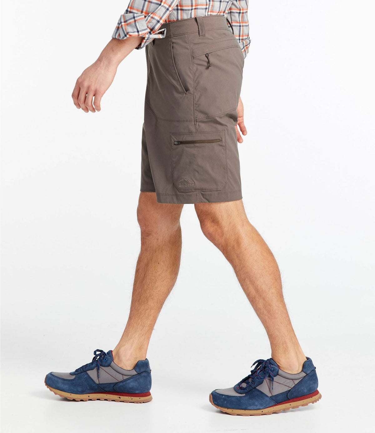 L.L.Bean Men's Cresta Shorts, 10" Alloy Gray