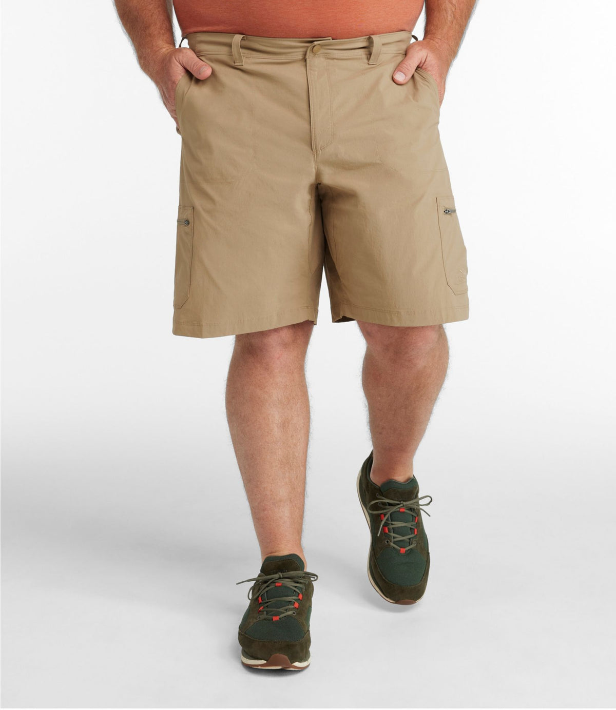 L.L.Bean Men's Cresta Shorts, 10" Alloy Gray