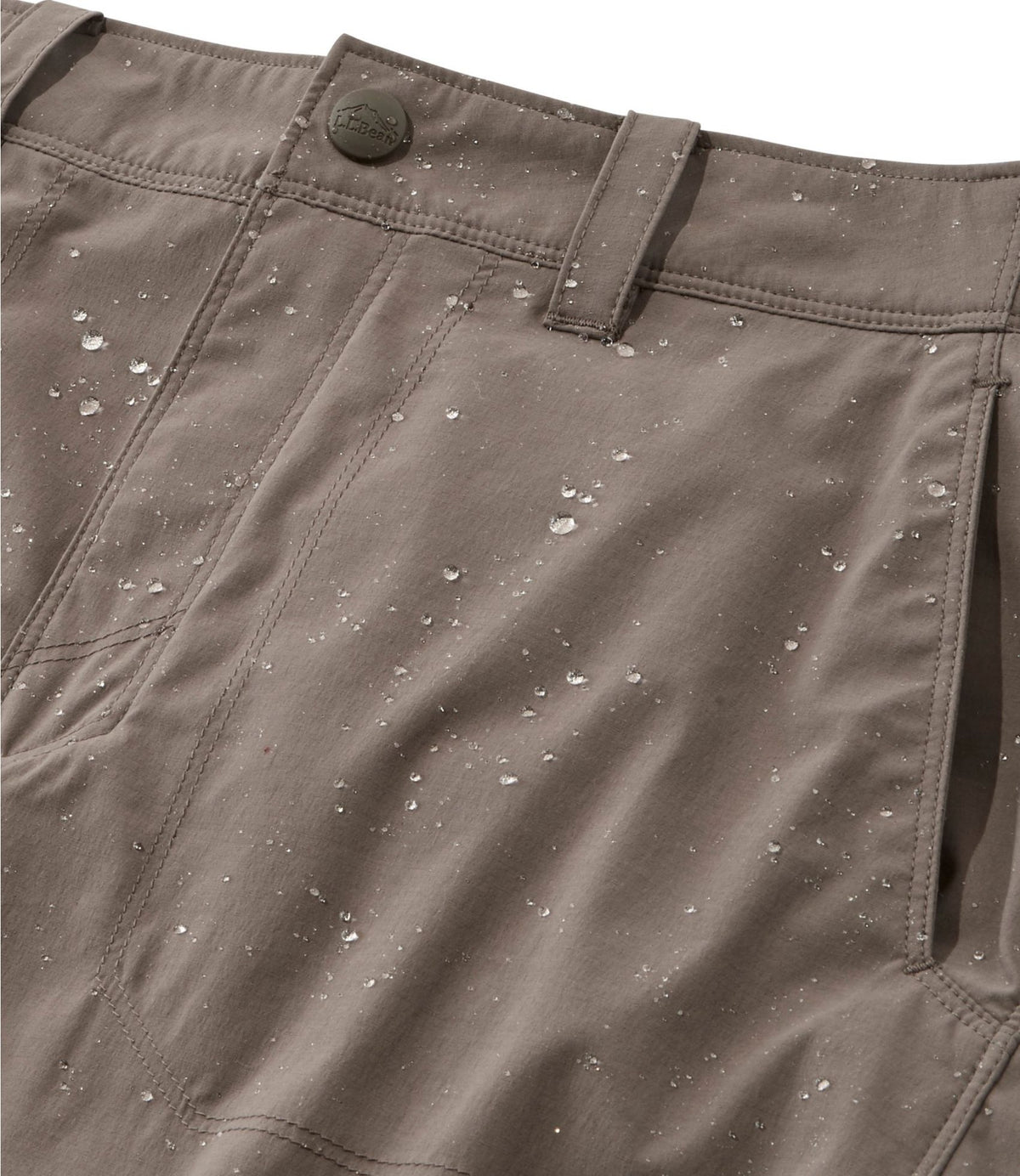 L.L.Bean Men's Cresta Shorts, 10" Alloy Gray