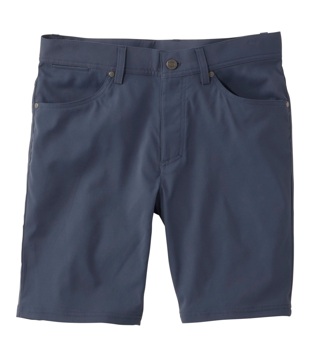 L.L.Bean Men's VentureStretch Five-Pocket Shorts, 9" Carbon Navy