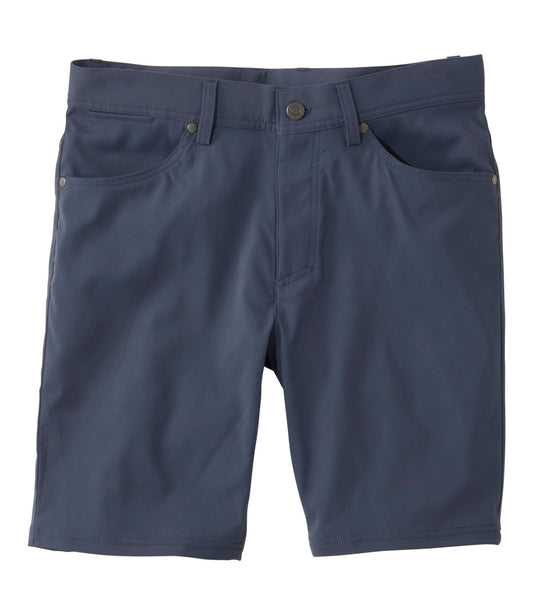 L.L.Bean Men's VentureStretch Five-Pocket Shorts, 9" Carbon Navy