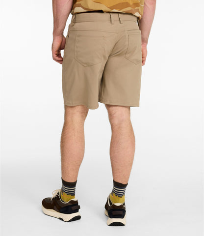 L.L.Bean Men's VentureStretch Five-Pocket Shorts, 9" Carbon Navy