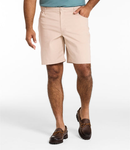 L.L.Bean Men's BeanFlex® Performance Canvas Shorts, 9" Carbon Navy