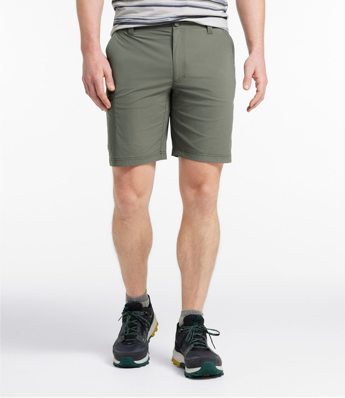 L.L.Bean Men's Access Trail Shorts, 9" Carbon Navy