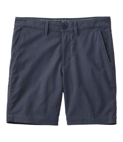 L.L.Bean Men's Comfort Stretch® Chino Shorts, 8" Carbon Navy