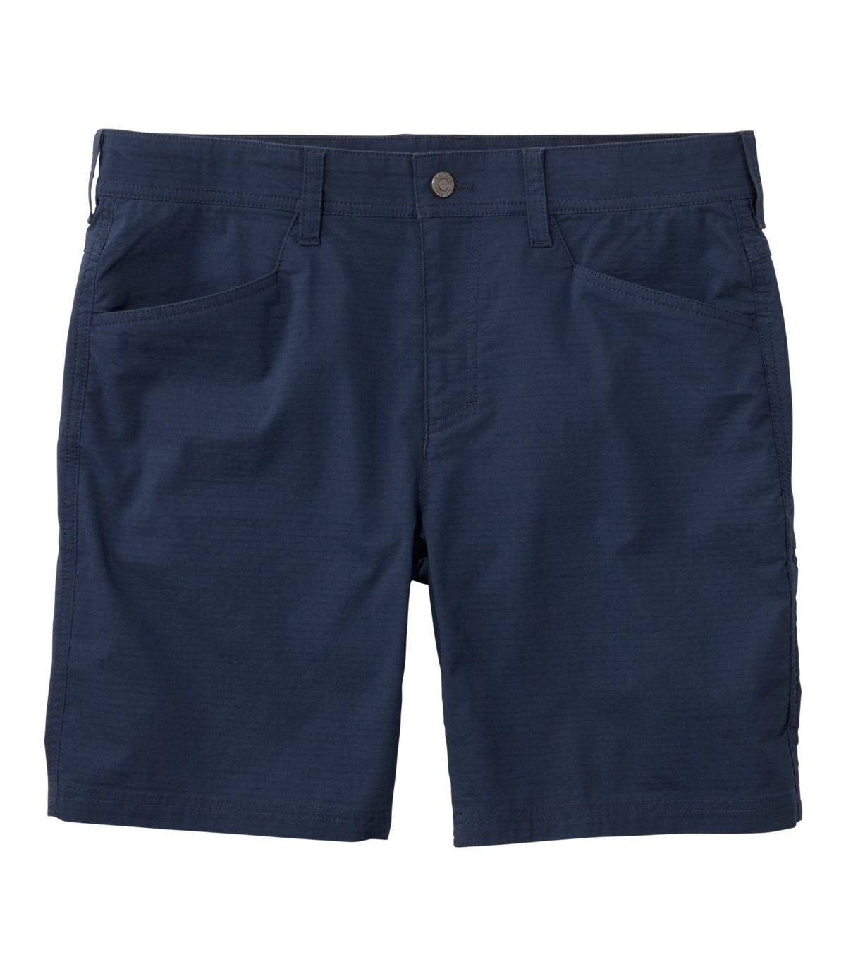 L.L.Bean Men's Mountainside Ripstop Shorts, 8" Carbon Navy
