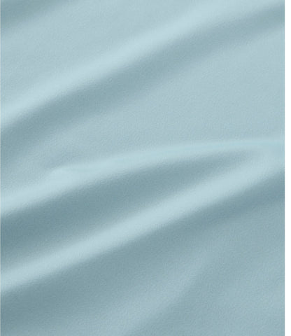 L.L.Bean Men's Swift River Cooling Sun Shirt, Short-Sleeve Graphic Oyster Blue/Sunrise