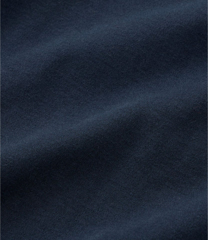 L.L.Bean Men's Bean's Cotton Knit Pajamas, Henley PJ Set Navy