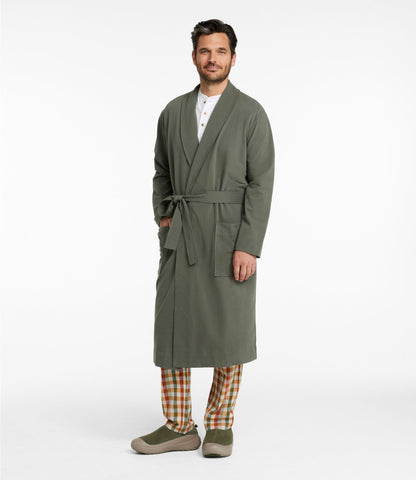 L.L.Bean Men's Comfort Stretch Robe
