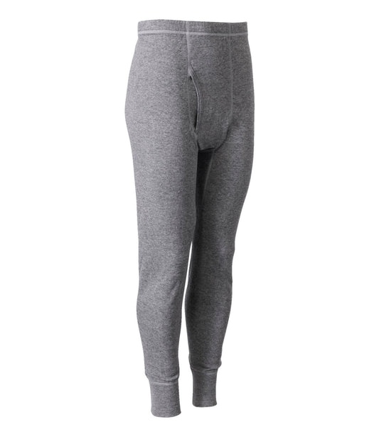 L.L.Bean Men's Double-Layer Underwear, Pants Charcoal Heather