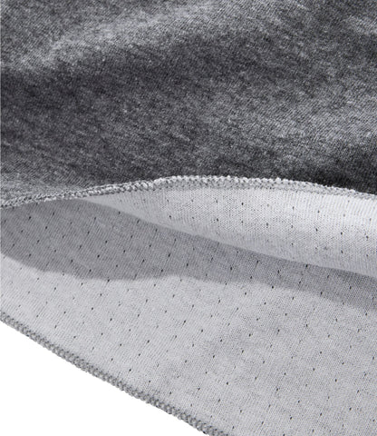 L.L.Bean Men's Double-Layer Underwear, Crewneck Charcoal Heather