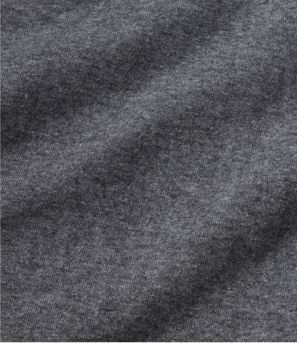L.L.Bean Men's Double-Layer Underwear, Crewneck Charcoal Heather