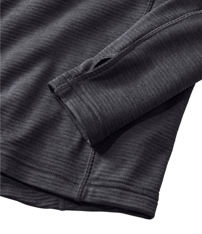 L.L.Bean Men's L.L.Bean Midweight Base Layer Crew Top Carbon Navy