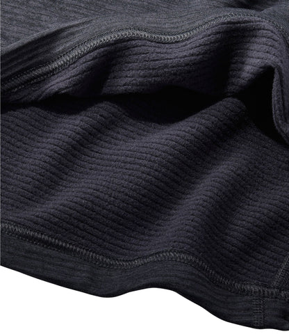 L.L.Bean Men's L.L.Bean Midweight Base Layer Crew Top Carbon Navy