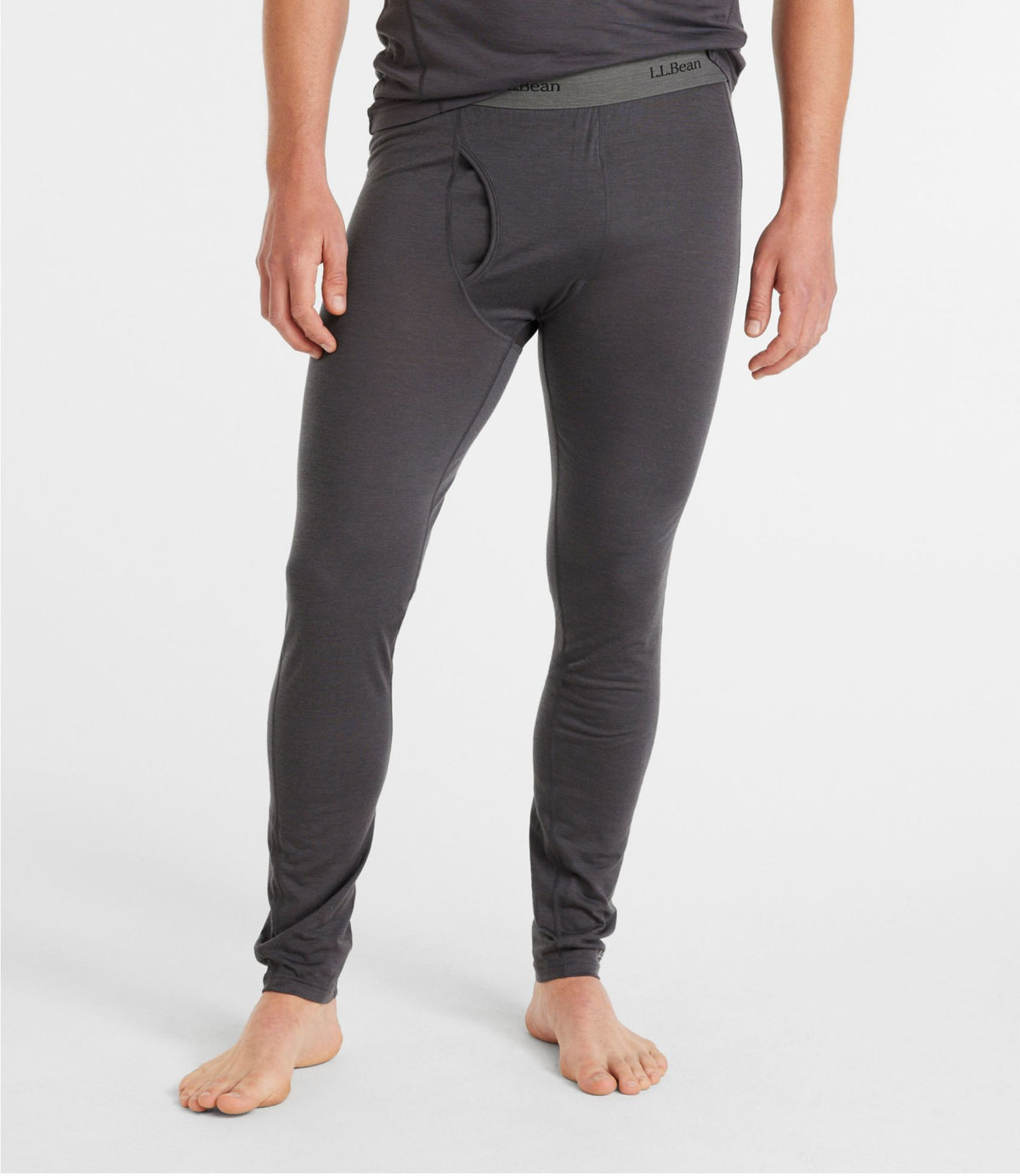 L.L.Bean Men's Cresta Wool Ultralight 150 Pants Alloy Gray