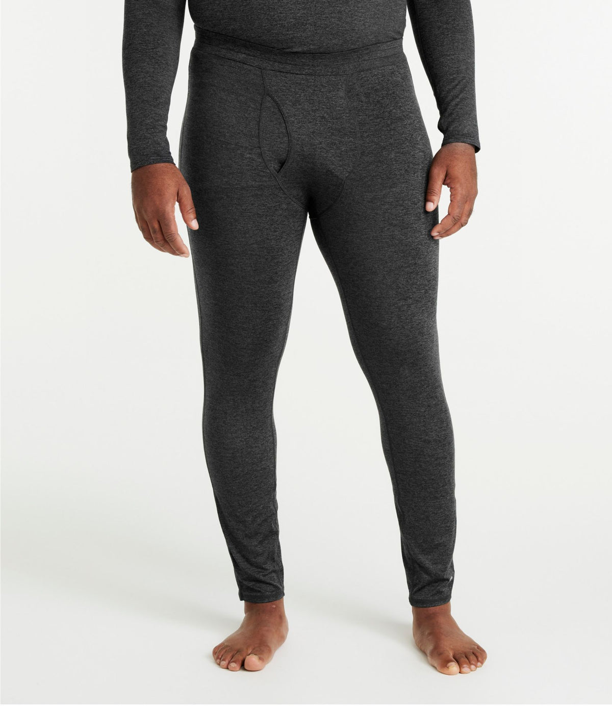 L.L.Bean Men's L.L.Bean Simple Soft Base Layer, Pants Faded Sage Heather