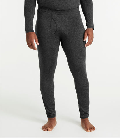 L.L.Bean Men's L.L.Bean Simple Soft Base Layer, Pants Faded Sage Heather