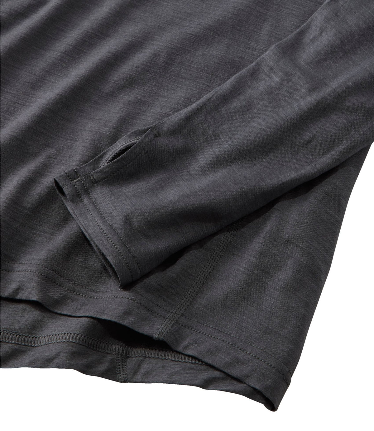 L.L.Bean Men's Cresta Wool Ultralight 150 Base Layer, Hoodie Alloy Gray