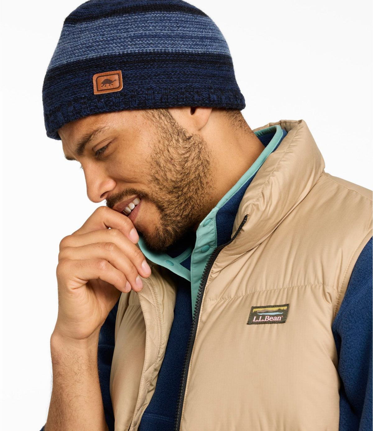 L.L.Bean Men's Turtle Fur Rufus Hat Navy
