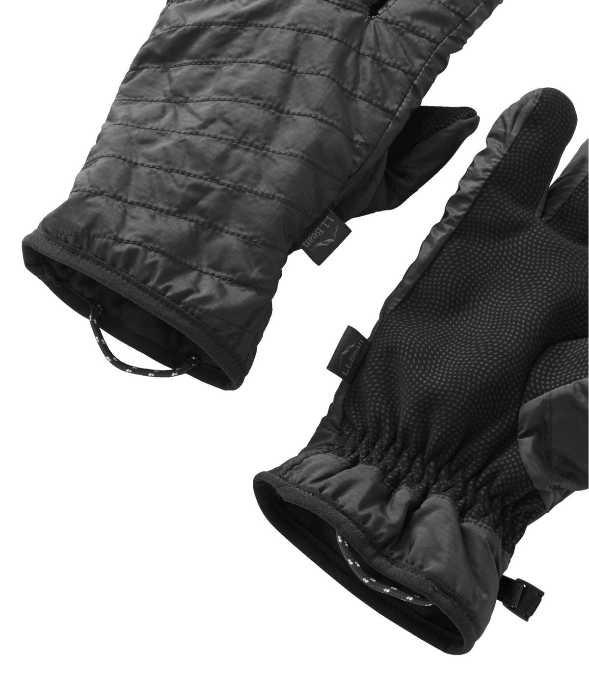 L.L.Bean Men's PrimaLoft Packaway Gloves Carbon Navy