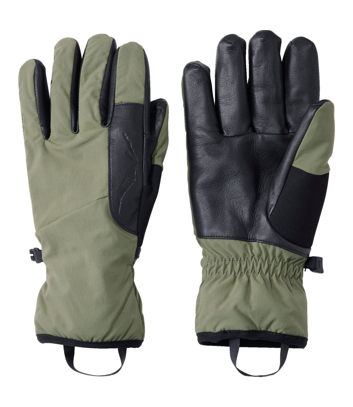 L.L.Bean Men's Boundless Softshell Glove Deep Olive