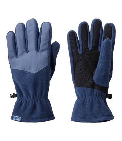 L.L.Bean Men's L.L.Bean Access Fleece Gloves Nautical Navy/Vintage Indigo