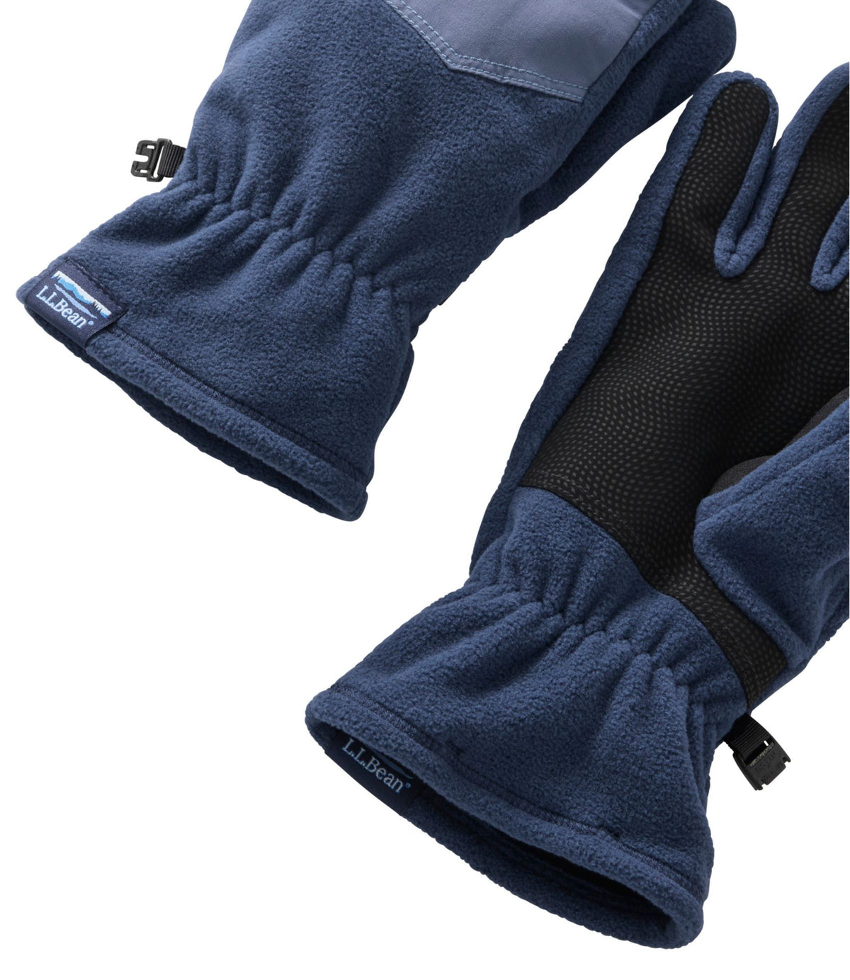 L.L.Bean Men's L.L.Bean Access Fleece Gloves Nautical Navy/Vintage Indigo