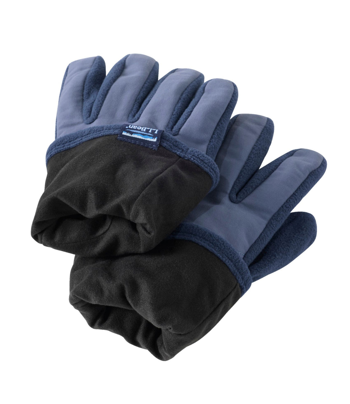L.L.Bean Men's L.L.Bean Access Fleece Gloves Nautical Navy/Vintage Indigo