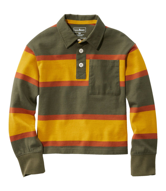 L.L.Bean Kids' Striped Rugby Shirt