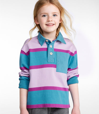 L.L.Bean Kids' Striped Rugby Shirt