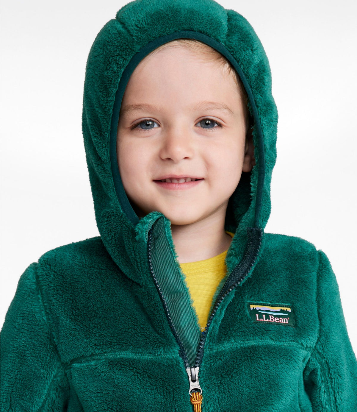 L.L.Bean Kids' L.L.Bean Hi-Pile Fleece Antique Green