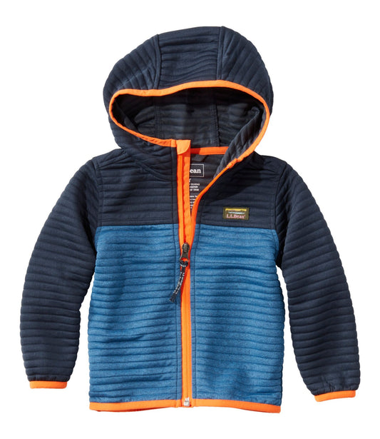 L.L.Bean Toddlers' Airlight Full-Zip Hoodie Carbon Navy