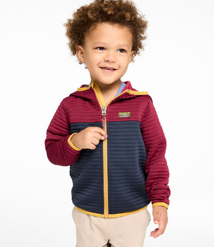 L.L.Bean Toddlers' Airlight Full-Zip Hoodie Carbon Navy