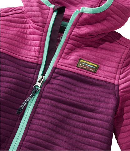 L.L.Bean Toddlers' Airlight Full-Zip Hoodie Carbon Navy