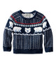 Classic Navy Polar Fairisle
