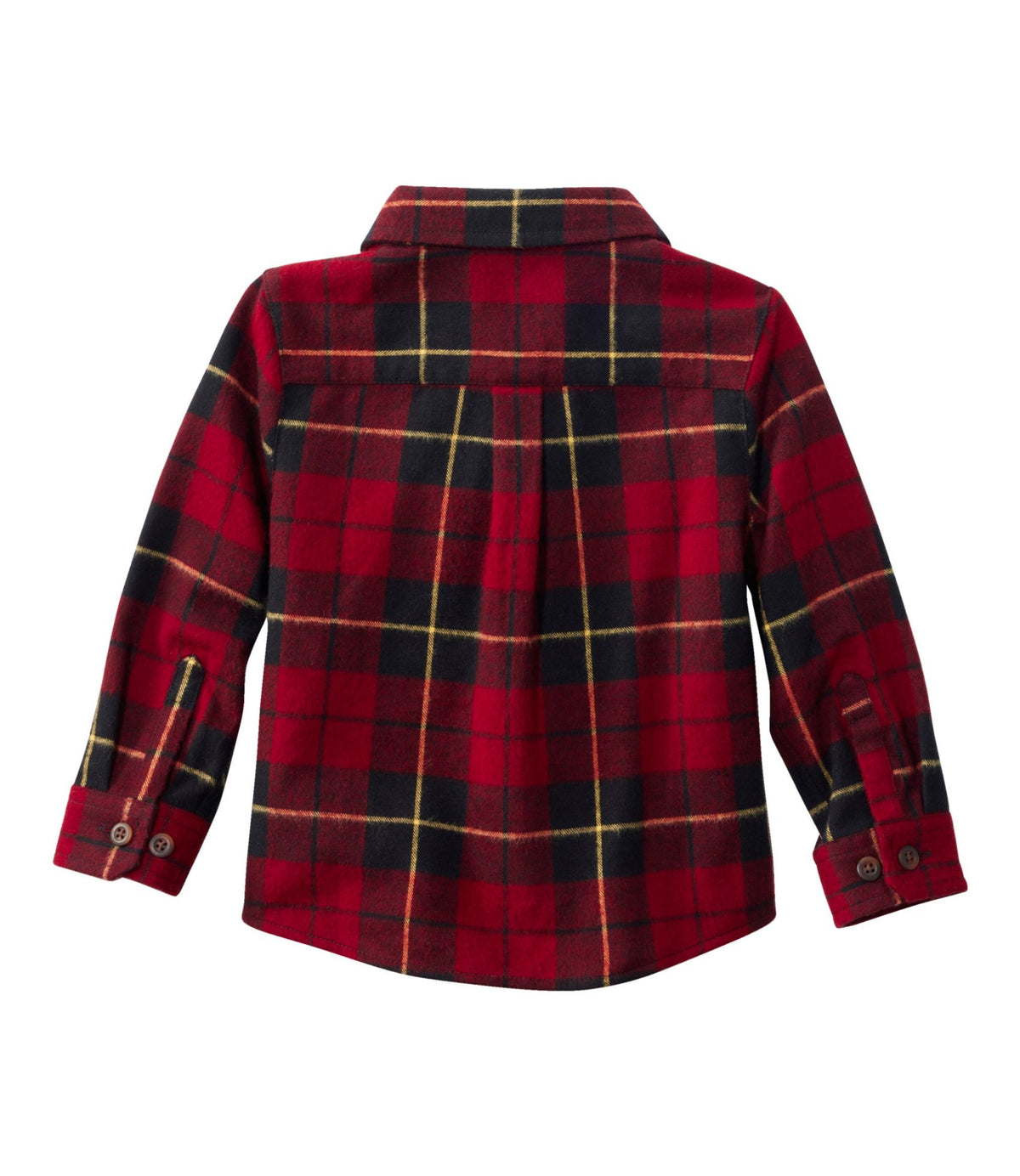 L.L.Bean Toddlers' Scotch Plaid Flannel Shirt Navy Stewart