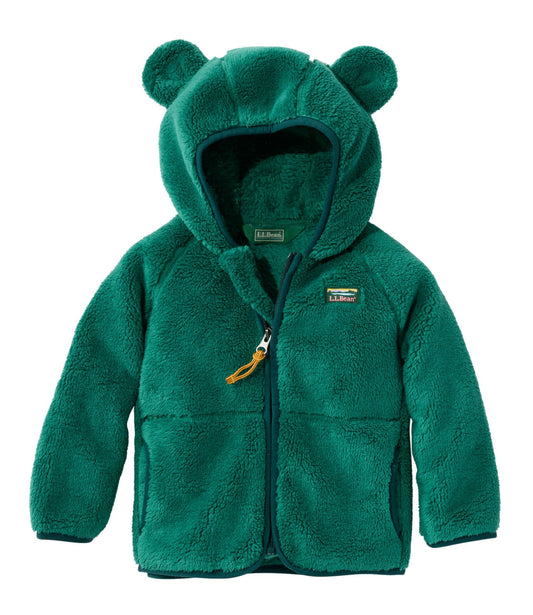 L.L.Bean Infants' and Toddlers' L.L.Bean Hi-Pile Fleece Jacket Antique Green