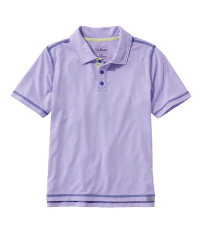 L.L.Bean Kids' Everyday SunSmart® Polo French Lilac