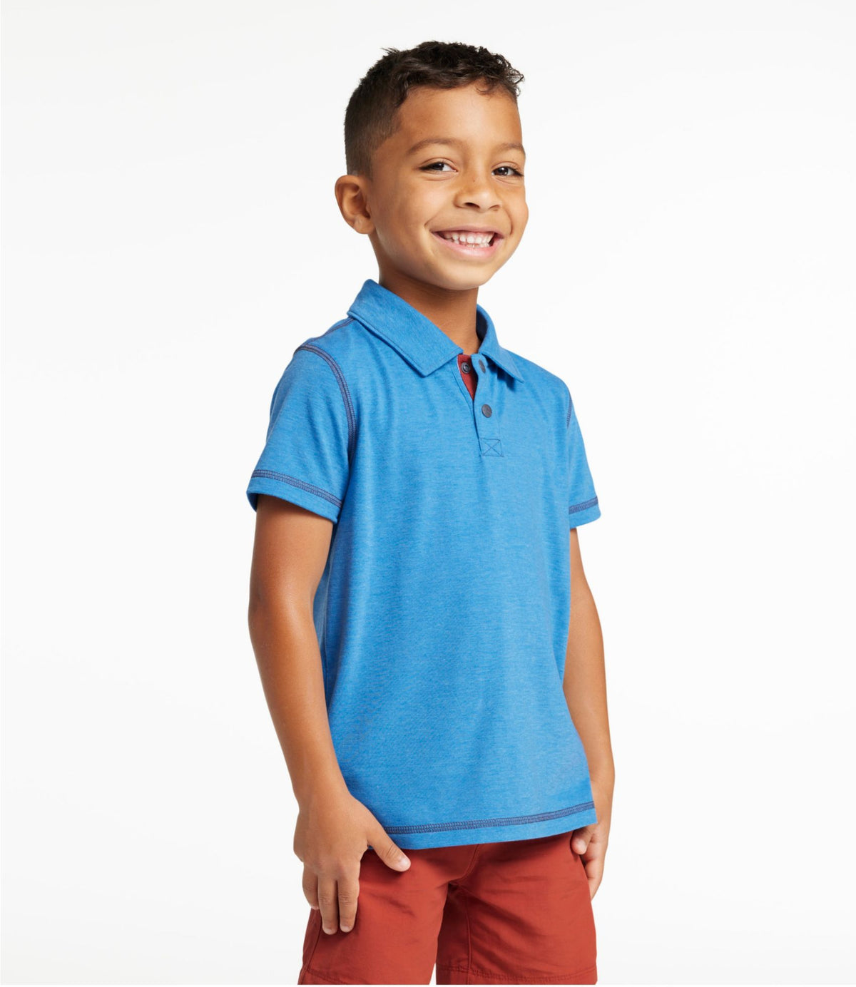 L.L.Bean Kids' Everyday SunSmart® Polo French Lilac