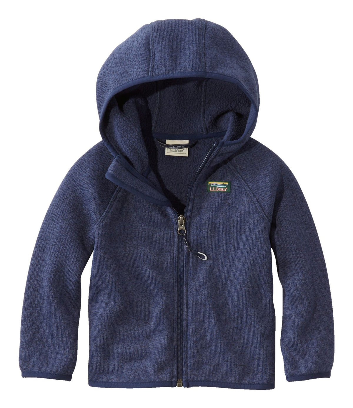 L.L.Bean Infants' and Toddlers' L.L.Bean Sweater Fleece, Full-Zip Bright Navy