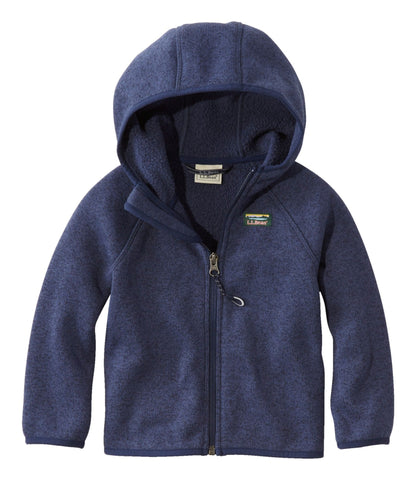L.L.Bean Infants' and Toddlers' L.L.Bean Sweater Fleece, Full-Zip Bright Navy