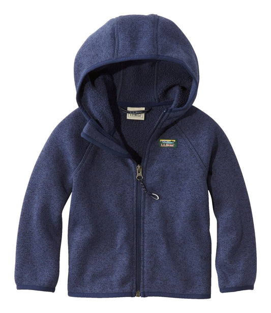 L.L.Bean Infants' and Toddlers' L.L.Bean Sweater Fleece, Full-Zip Bright Navy