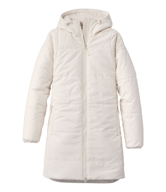 L.L.Bean Women's Venture Puffer Coat Bone